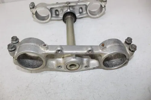 1990 Kawasaki KX125 Triple Clamps Lower 44037-1263 Upper 44039-1189 KX 125 90
