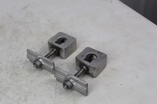 1984 Kawasaki KX125 OEM Swing arm Chain Adjuster qty 2 KX 125 84/4