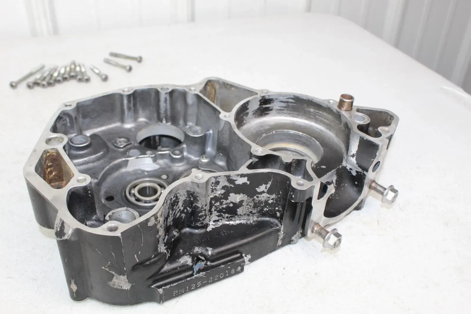 1982 Suzuki RM125 Right Engine Crankcase Crank Case RM 125 82/2