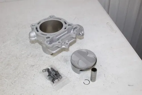 2004 2005 Kawasaki KX250F OEM Cylinder with 77 mm STD Piston KX Suzuki RMZ 250