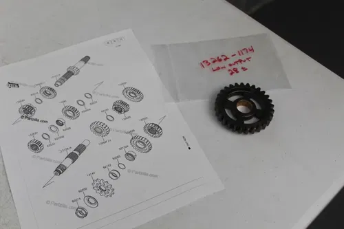2019 - 2023 Kawasaki KX450 Transmission Low (1st) Output Gear 13262-1174 KX 450