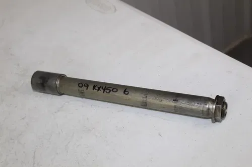 2004 - 2014 Kawasaki KX450F OEM Front Axle 41068-0004 with Nut KX 250 450 9/6