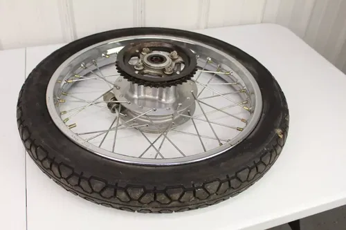 1990 Honda CB125 OEM Rear wheel assembly CB 125 90