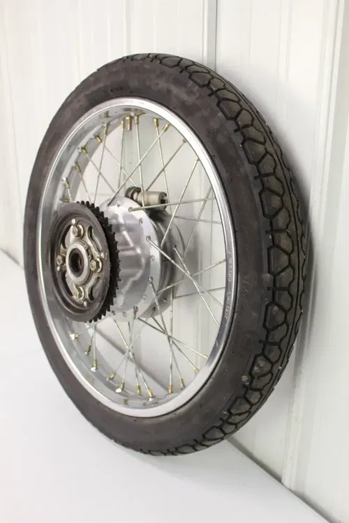 1990 Honda CB125 OEM Rear wheel assembly CB 125 90