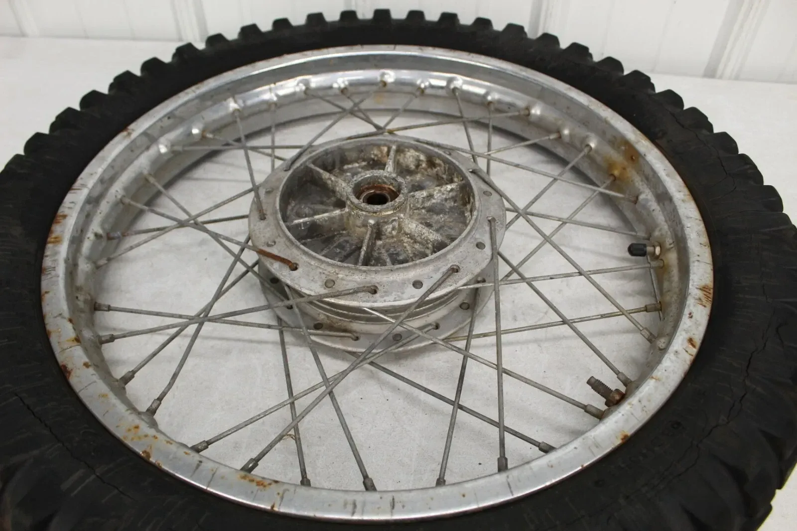 1970 Yamaha HT1 OEM Rear Wheel assembly HT1B HT1BM 70 71 #1