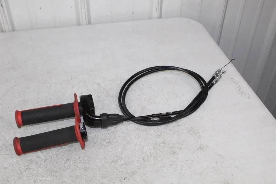 2024 - 2026 Kawasaki KX450 OEM Throttle Housing Grips Tube Cables KX 250 450 253