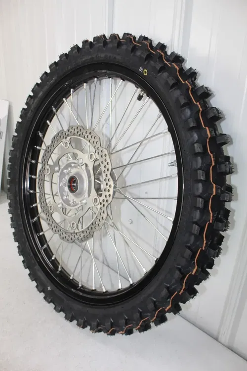 New 2019 - 2025 Kawasaki KX450 OEM Black Front Wheel KX 450 KX 250 2021 - 2025
