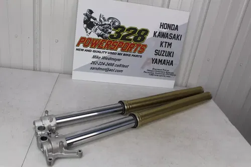 NEW 2024 Kawasaki KX450 Showa Fork Set Forks Right Left KX 450