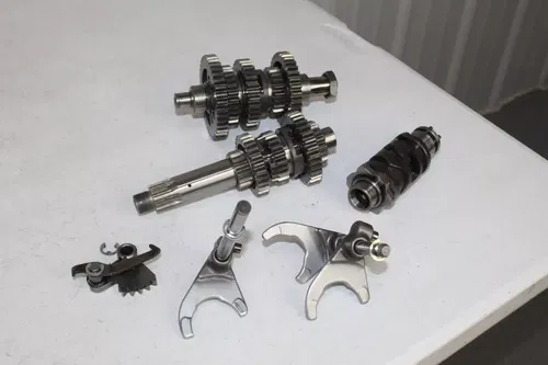 1974 Yamaha TY250 OEM Transmission Shafts Gears Forks Drum TY 250 74/4