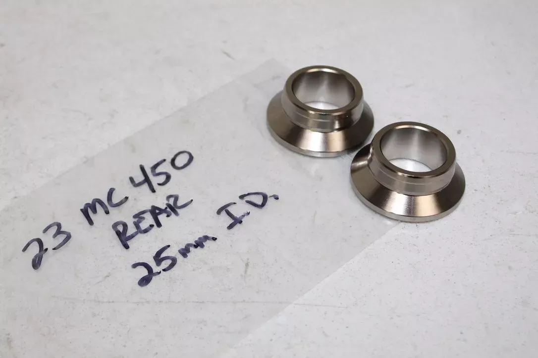 New 2021 - 2023 Gas Gas MC 450 OEM Rear Wheel Spacers KTM 250 350 SX SXF FC