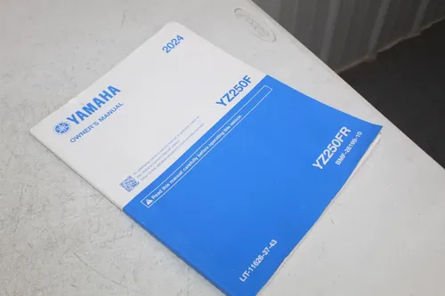 2024 Yamaha YZ250F Genuine OEM Owners Manual YZ250 YZ 250 4 stroke