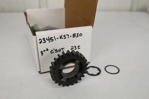 1988 - 2007 Honda CR250 OEM Counter shaft 3rd Gear 23451-KS7-830 CR 250 88 - 07