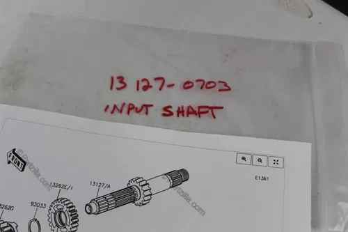 2019 - 2023 Kawasaki KX450 Transmission Input Shaft 13127-0703 KX 450 20/3