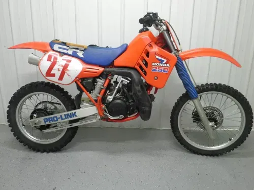 1985 Honda CR250 OEM Left Engine Crankcase Case CR 250 85 Repaired