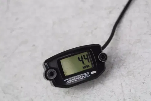 Works Connection Hour Meter with Bracket CR KX KTM RM YZ 125 250 450 96.2 Hours