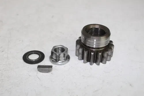 1993 Kawasaki KX125 Primary drive gear 13097-1302 Nut Key KX 125 93