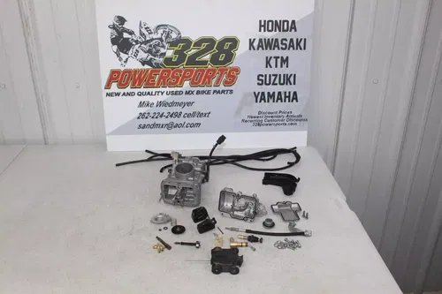2005 Honda CRF450R OEM Keihin FCR 40 mm Carburetor Carb CRF 450 5/16