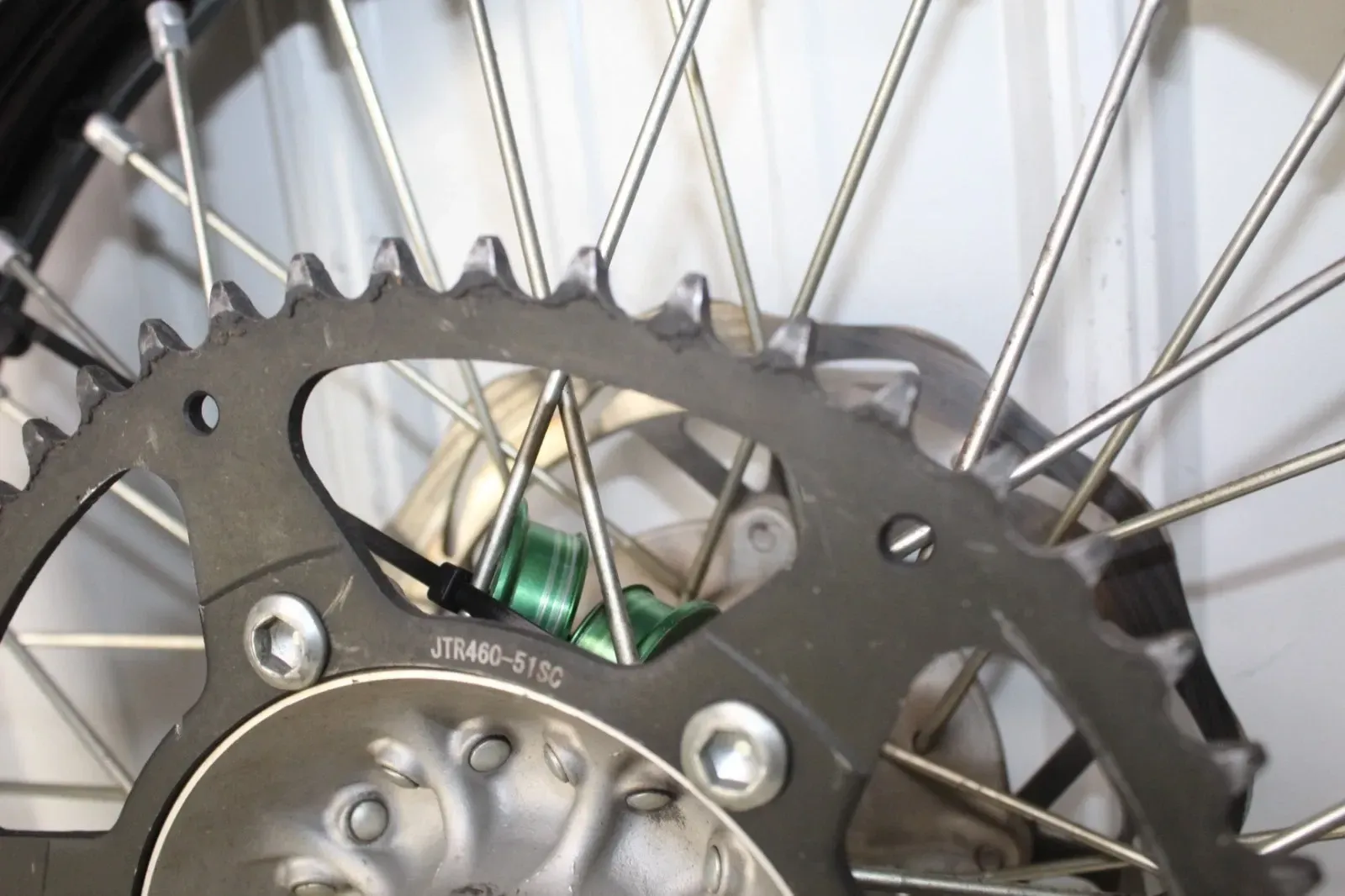 2020 Kawasaki KX450 OEM Black Rear Wheel KX 250 21 - 26 KX 450 2019 - 2026 20/4