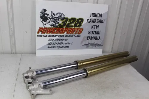 2024 Kawasaki KX450 Showa OEM Fork Set Forks Right Left KX 450 24/2