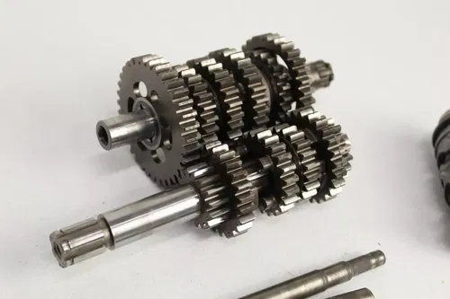 1983 Honda CR60 Transmission shafts gears drum forks shift mechanism CR 60 83/3