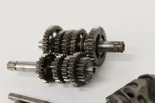 1983 Honda CR60 Transmission shafts gears drum forks shift mechanism CR 60 83/3