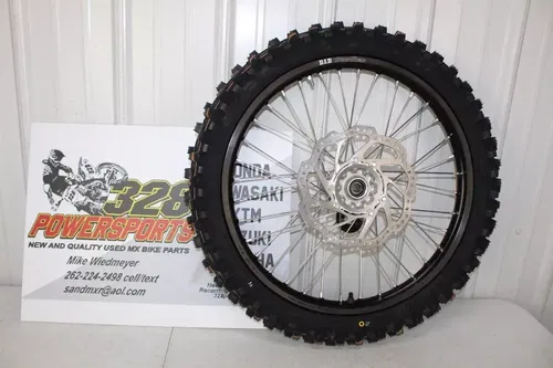 NEW 2018 - 2024 Honda CRF450R OEM Black Front Wheel assembly CRF250R CRF 250 450