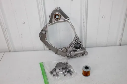 2009 - 2014 Kawasaki KX250F OEM Clutch Cover Water pump KX 250 4 stroke 11/7