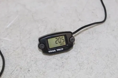 Trail Tech Hour Meter with Bracket 20.5 Hours CR KX KTM RM YZ 125 250 450 KX250