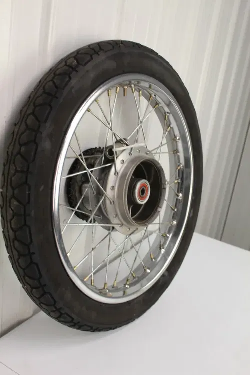 1990 Honda CB125 OEM Rear wheel assembly CB 125 90