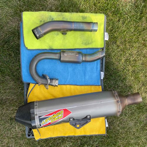 Pro Circuit Ti-6 Full Exhaust System - Kawasaki KX450F