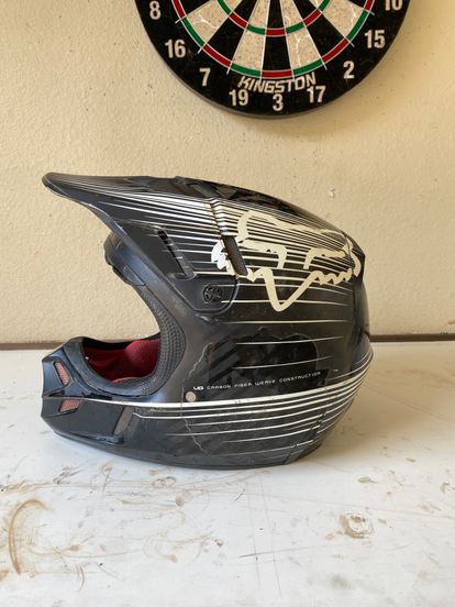 Fox Racing Carbon Reveal Helmet-Size XL