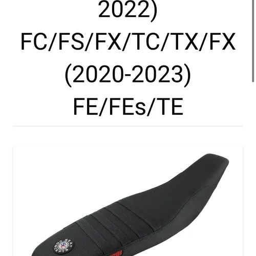 Like New 2019-2023 Husqvarna Seat Concepts Tall Element Seat 