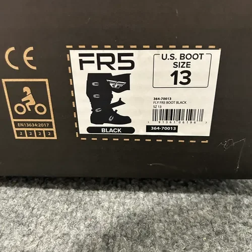 Fly FR5 Boots Size 13