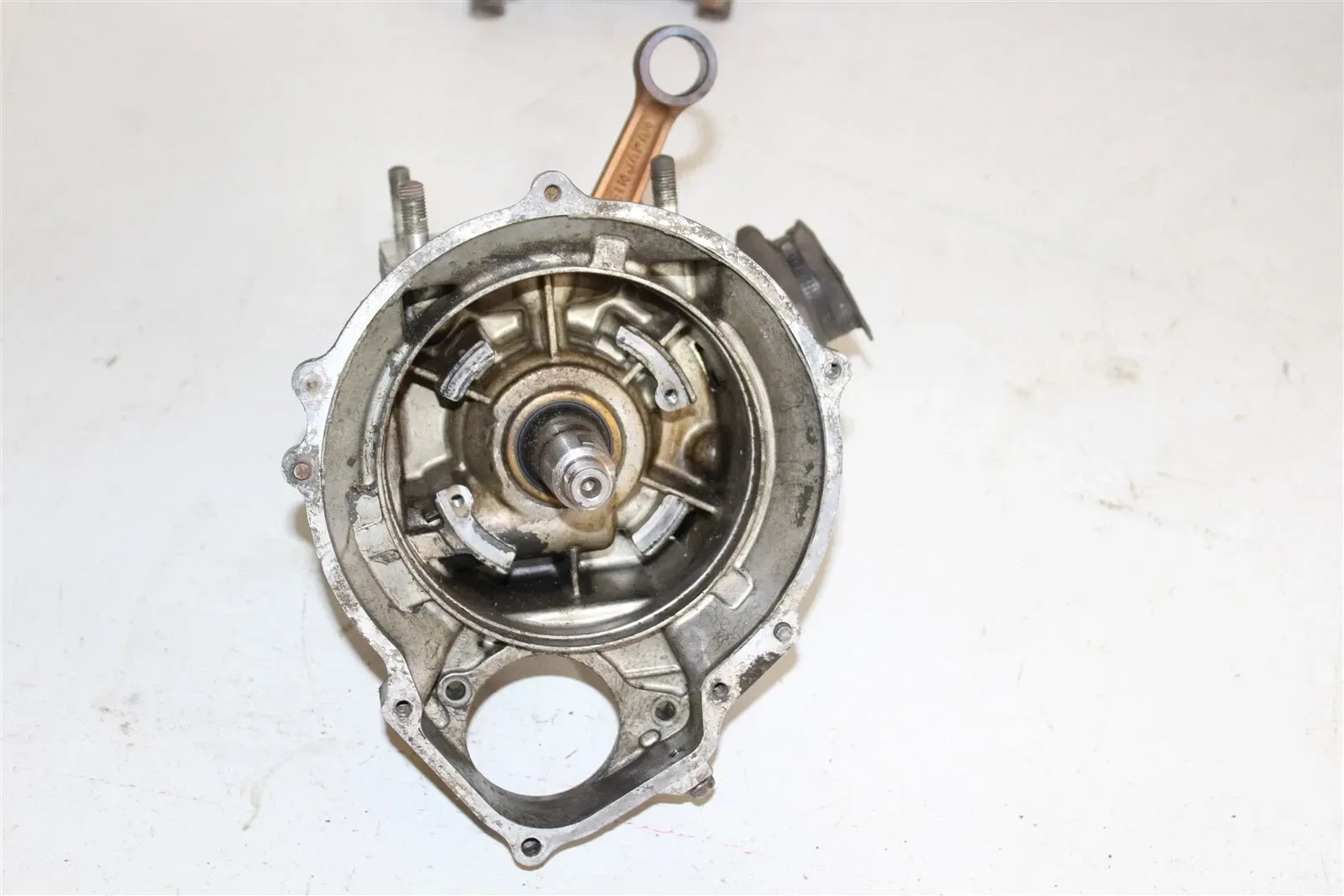 2000 Polaris Xplorer 250 4x4 Engine Motor Crankcase Bottom End Cases Crankshaft