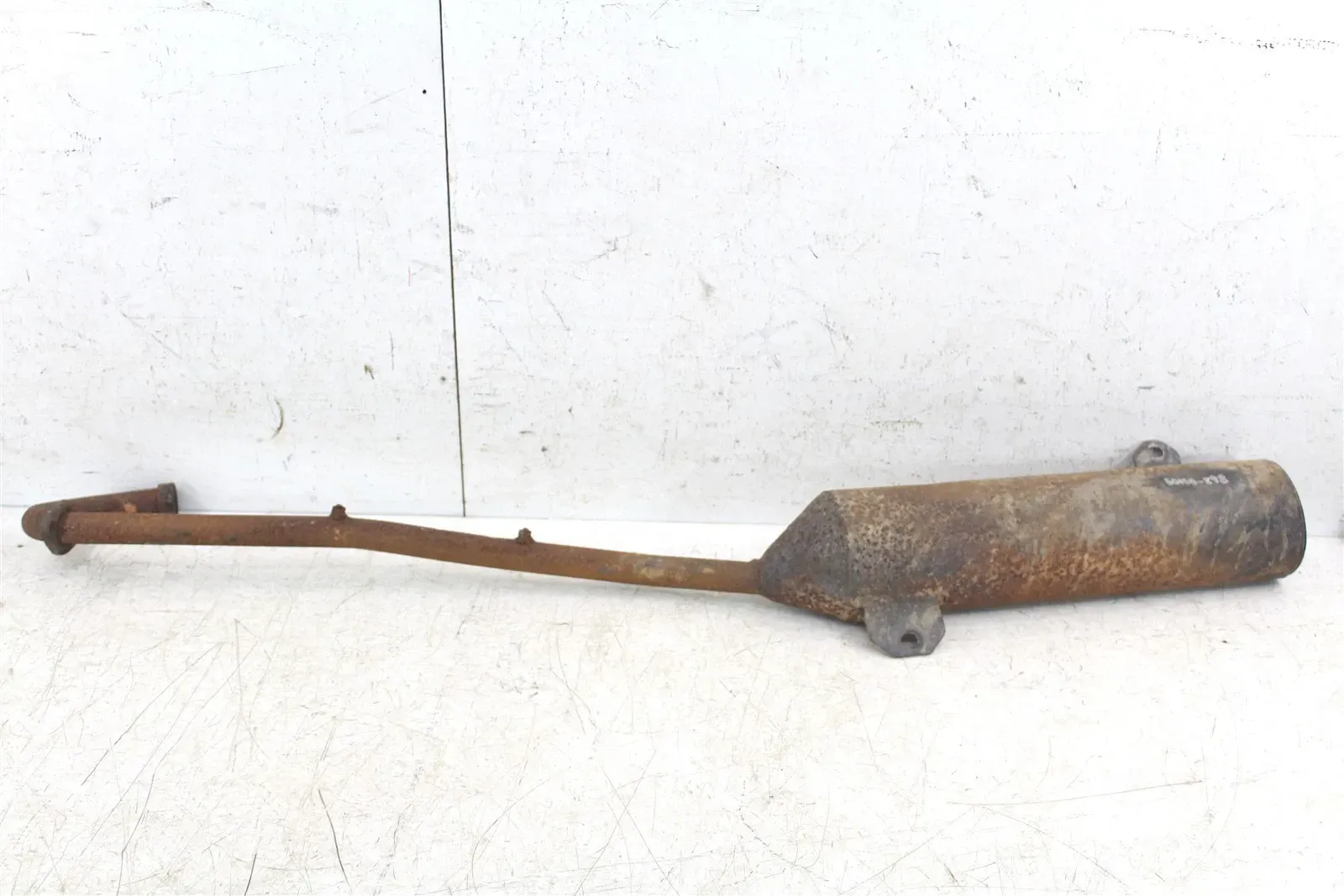 2001 Yamaha Breeze 125 Exhaust Head Pipe Silencer Muffler