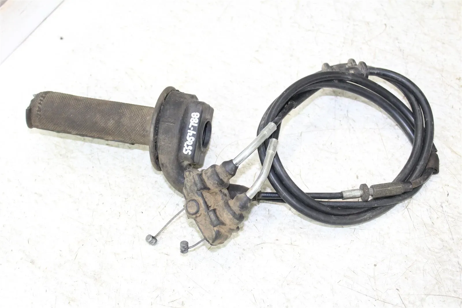 2017 Yamaha YZ 250FX Throttle Housing Tube w/ Cables