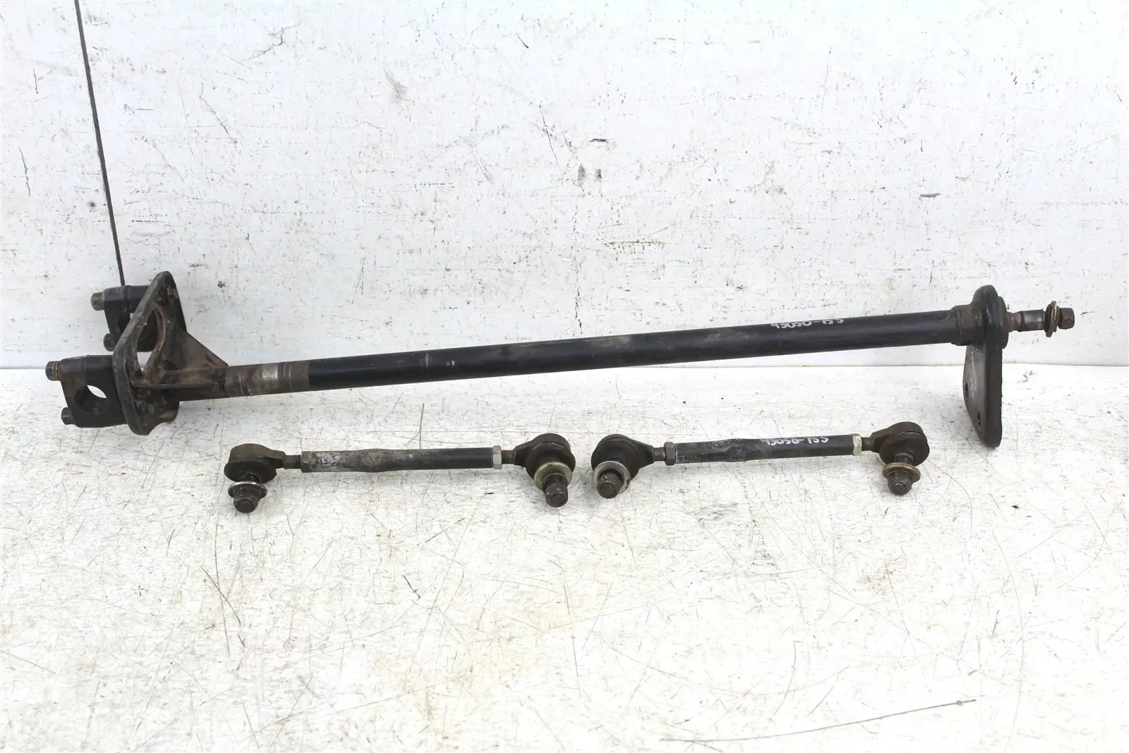 1988 Suzuki Quadsport LT 80 Steering Stem Shaft w/ Tie Rods