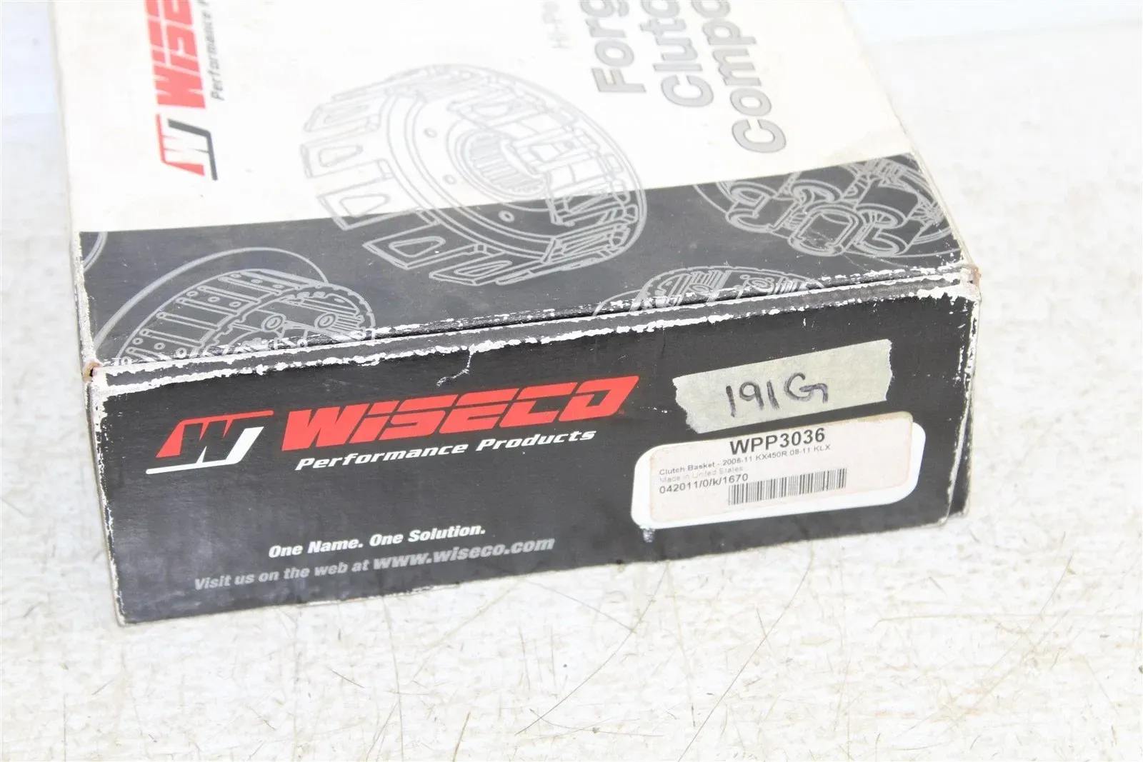 2006-2018 Kawasaki KX 450F Wiseco Forged Clutch Basket NOS