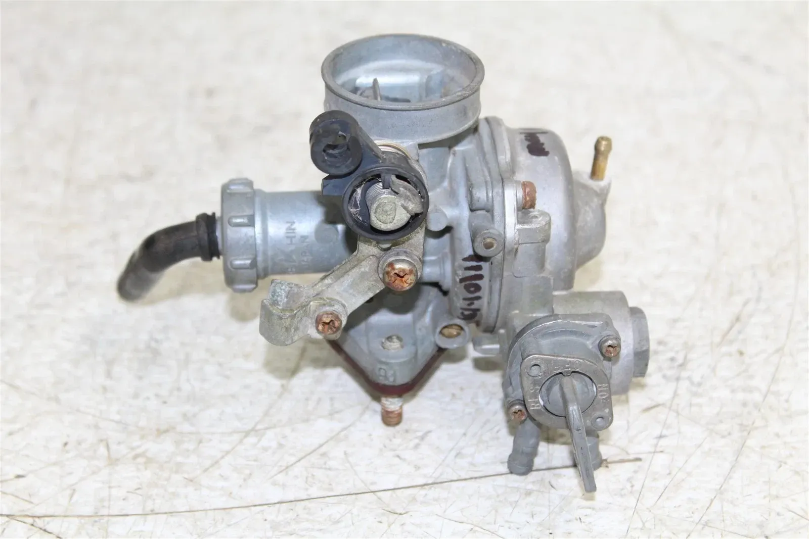 1985 Honda Fourtrax TRX 125 Keihin Carburetor Carb Fuel Intake