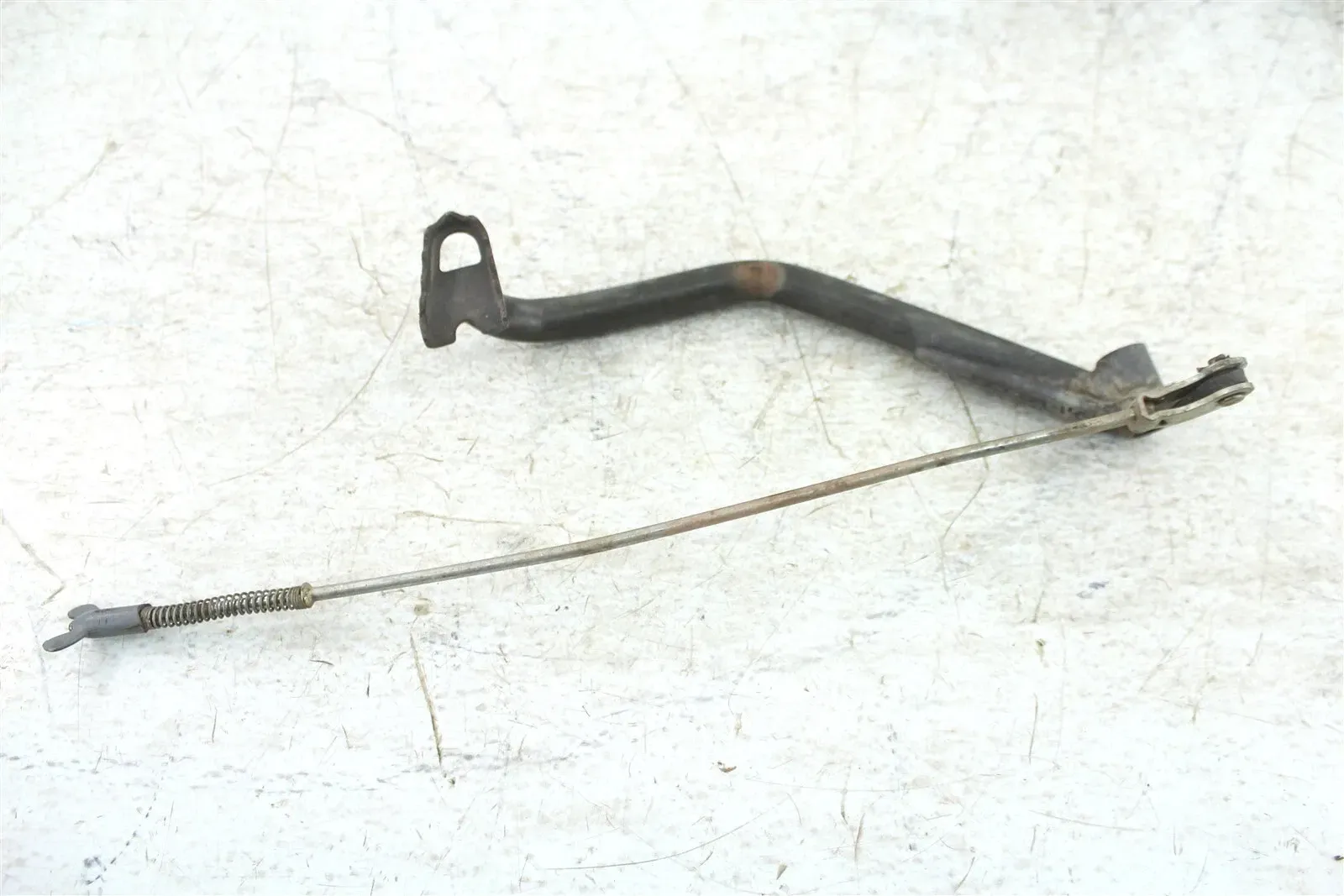 1990 Yamaha Champ 100 Rear Brake Pedal w/ Push Rod
