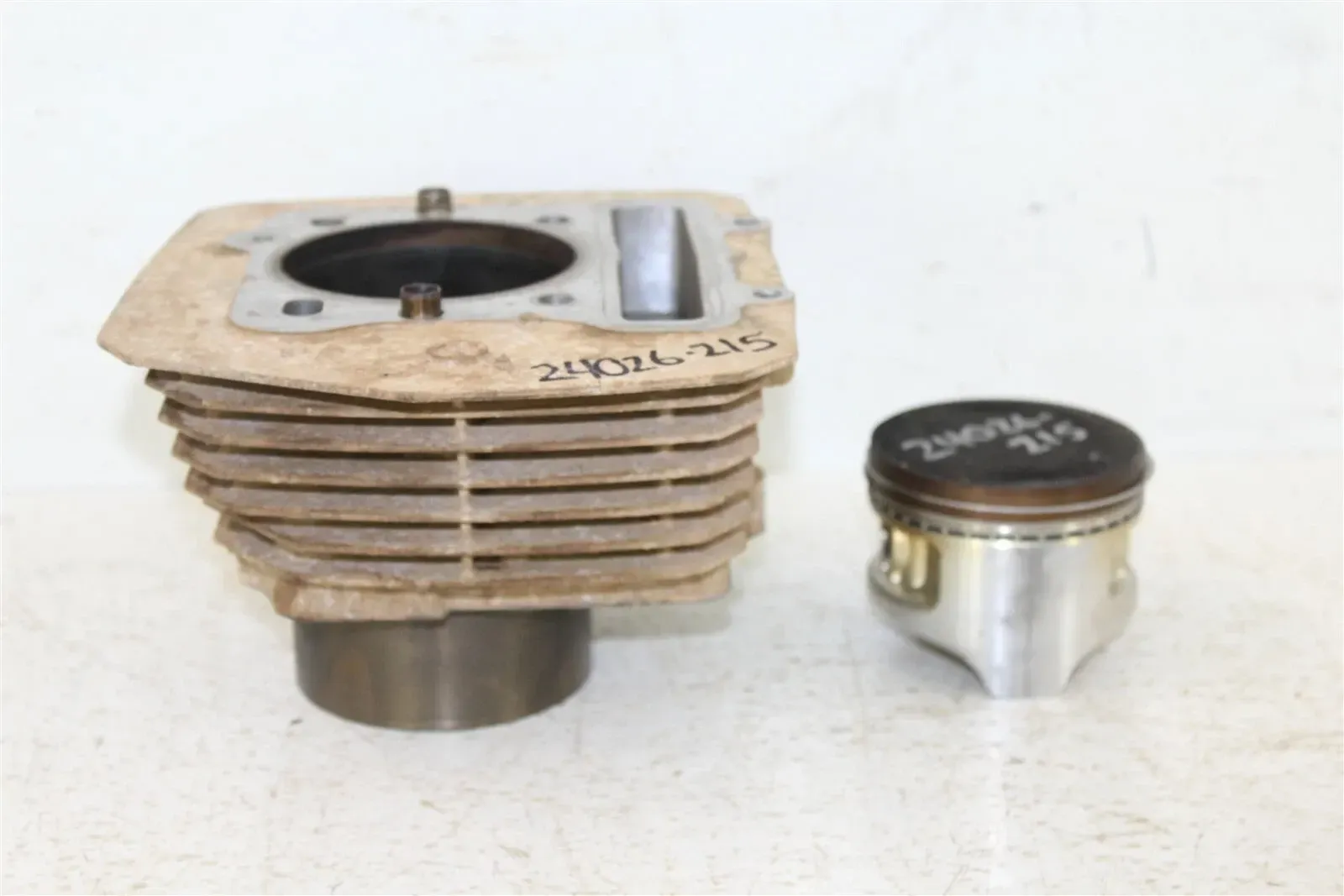 2000 Kawasaki Prairie 300 2x4 Engine Cylinder Jug Piston