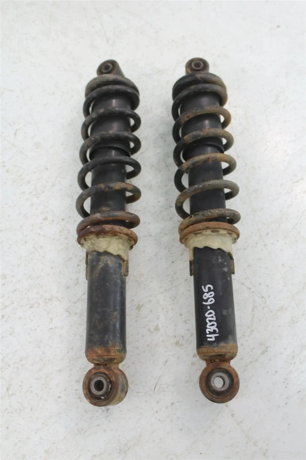 2003 Suzuki Vinson 500 Front Shocks Spring Absorber Left Right