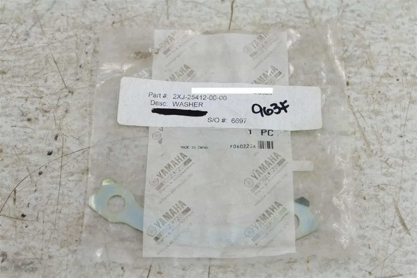 NOS Genuine Yamaha Rear Wheel Driven Sprocket Washer 2XJ-25412-00 Banshee