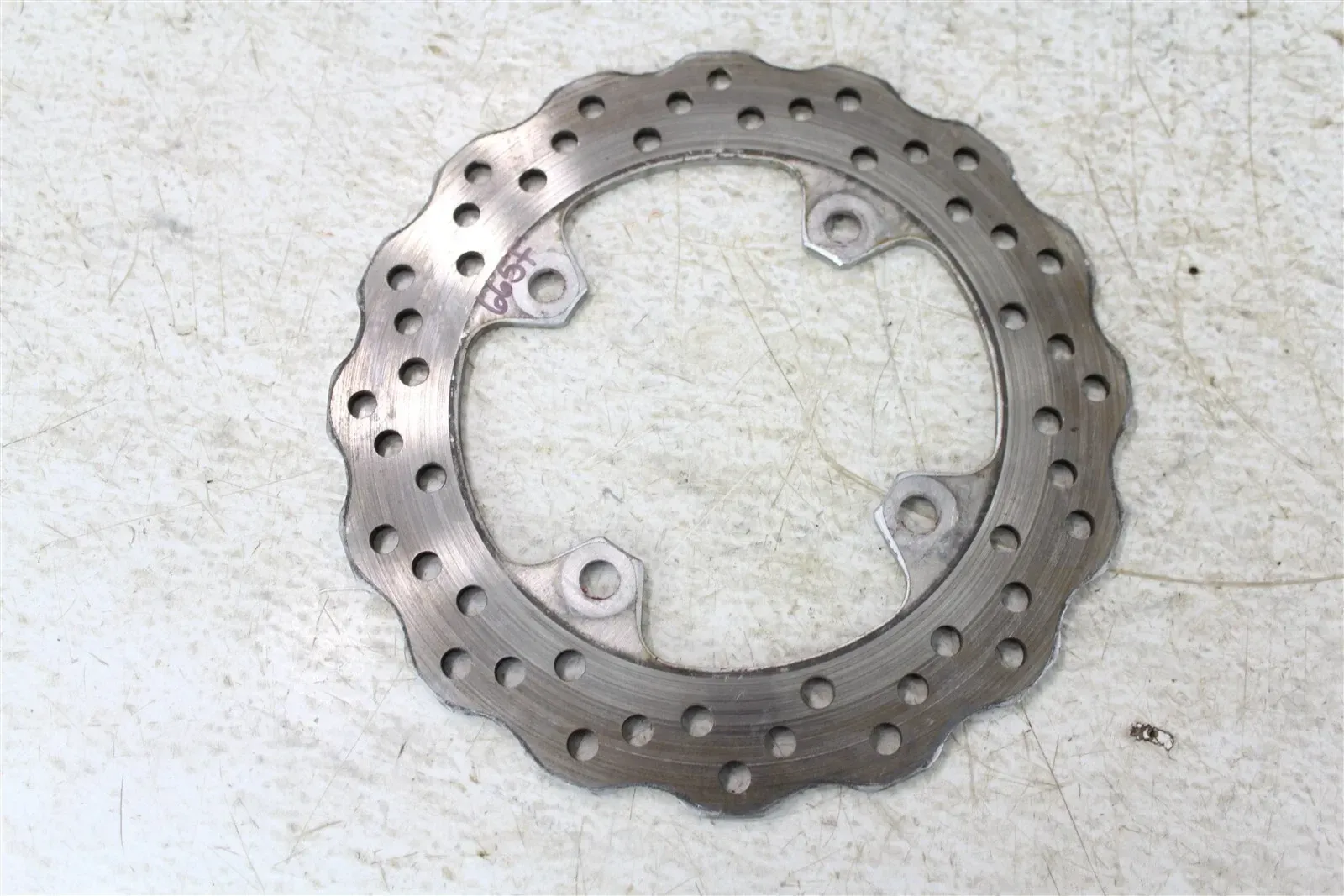 2007 Kawasaki Ninja 650R Rear Brake Rotor Disc