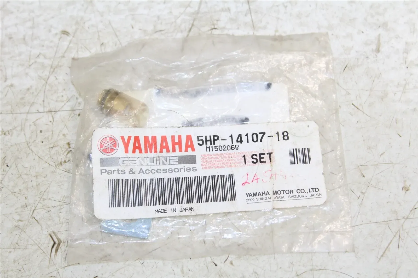NOS Genuine Yamaha Carburetor Needle Valve Set NEW TTR125 OEM 5HP-14107-18