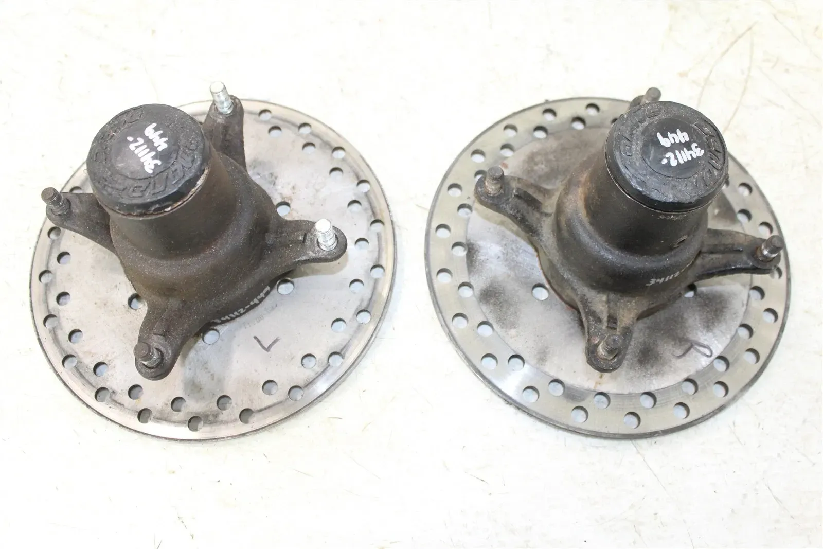 1993 Polaris 350L 4x4 Front Hubs Brake Rotors