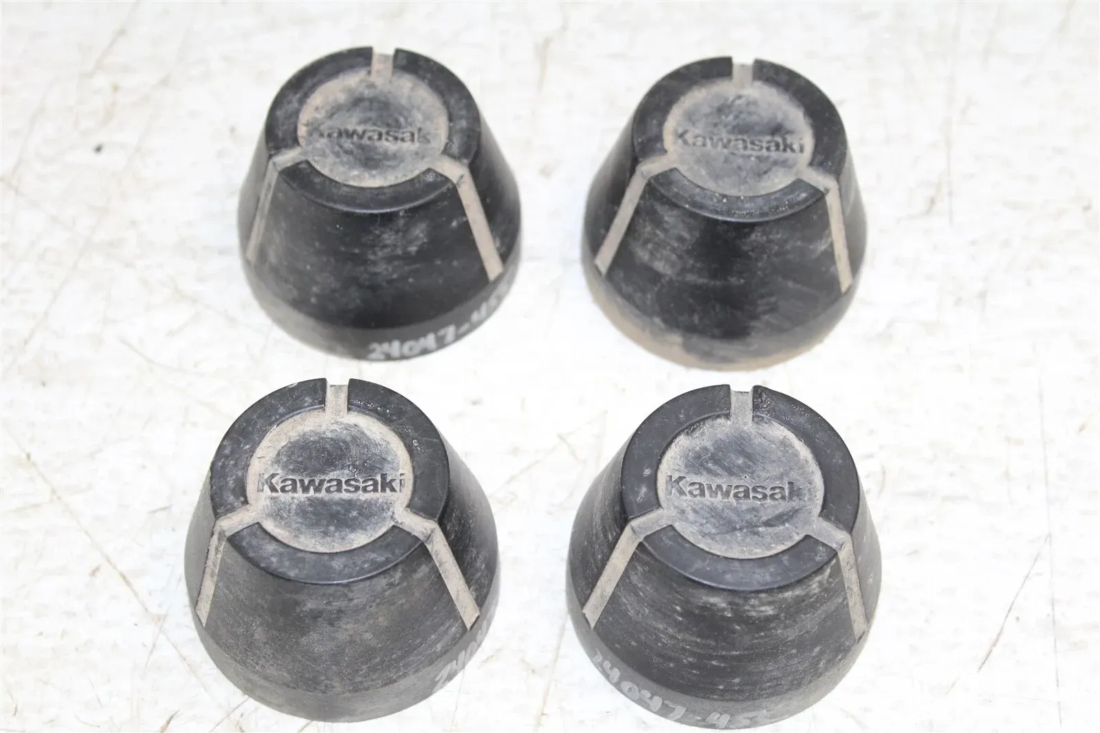 1990 Kawasaki Bayou 300 2x4 Hub Caps Front Rear