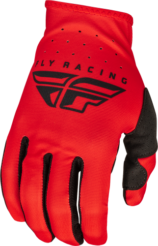 FLY RACING YOUTH LITE GLOVES RED/BLACK