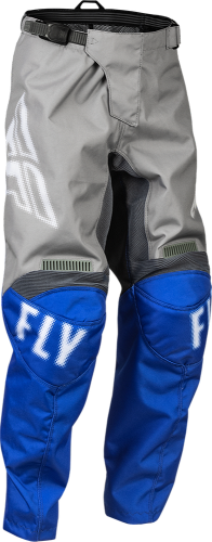 FLY RACING YOUTH F-16 PANTS GREY/BLUE 