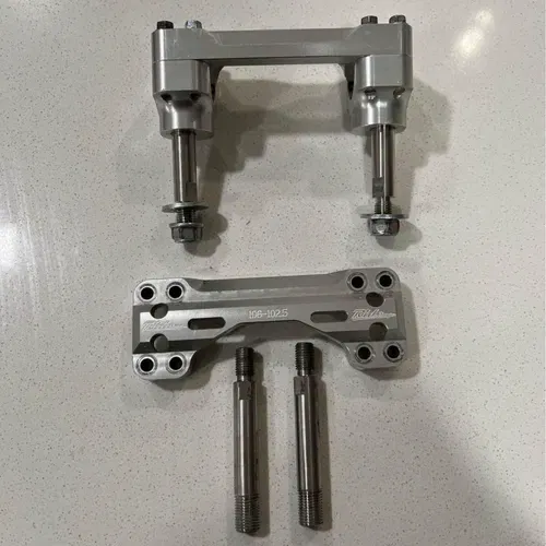Ride Engineering Oversized Bar Clamps With Post For Kxf And Yzf